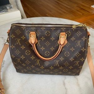 **NOT FOR SALE**Louis Vuitton Speedy 30 Monogram Bandoulier.